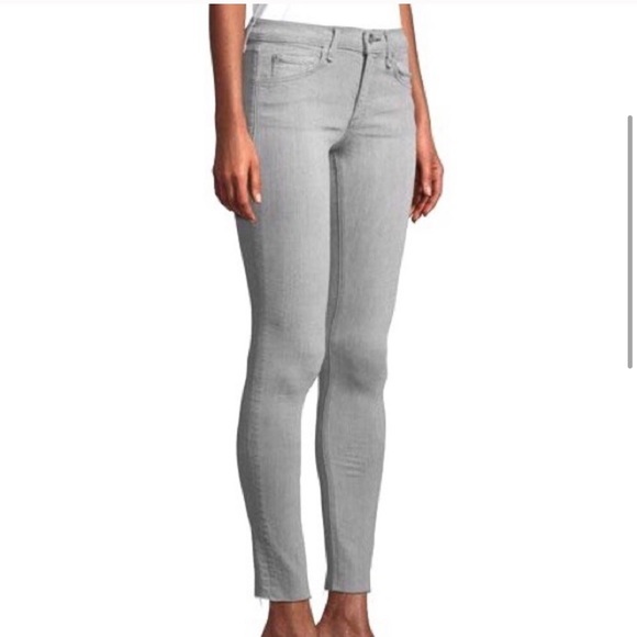 Tommy Hilfiger Light Grey Mid Rise Jean Leggings 2 - Picture 5 of 9
